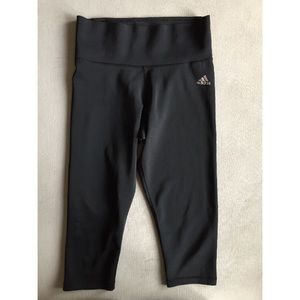 Adidas climalite black workout leggings